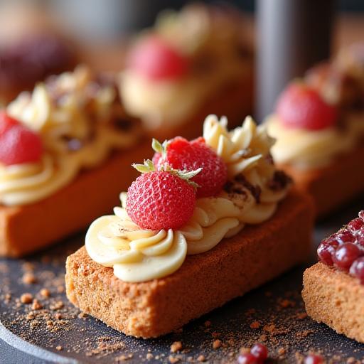 Pâtisseries et chocolats de luxe